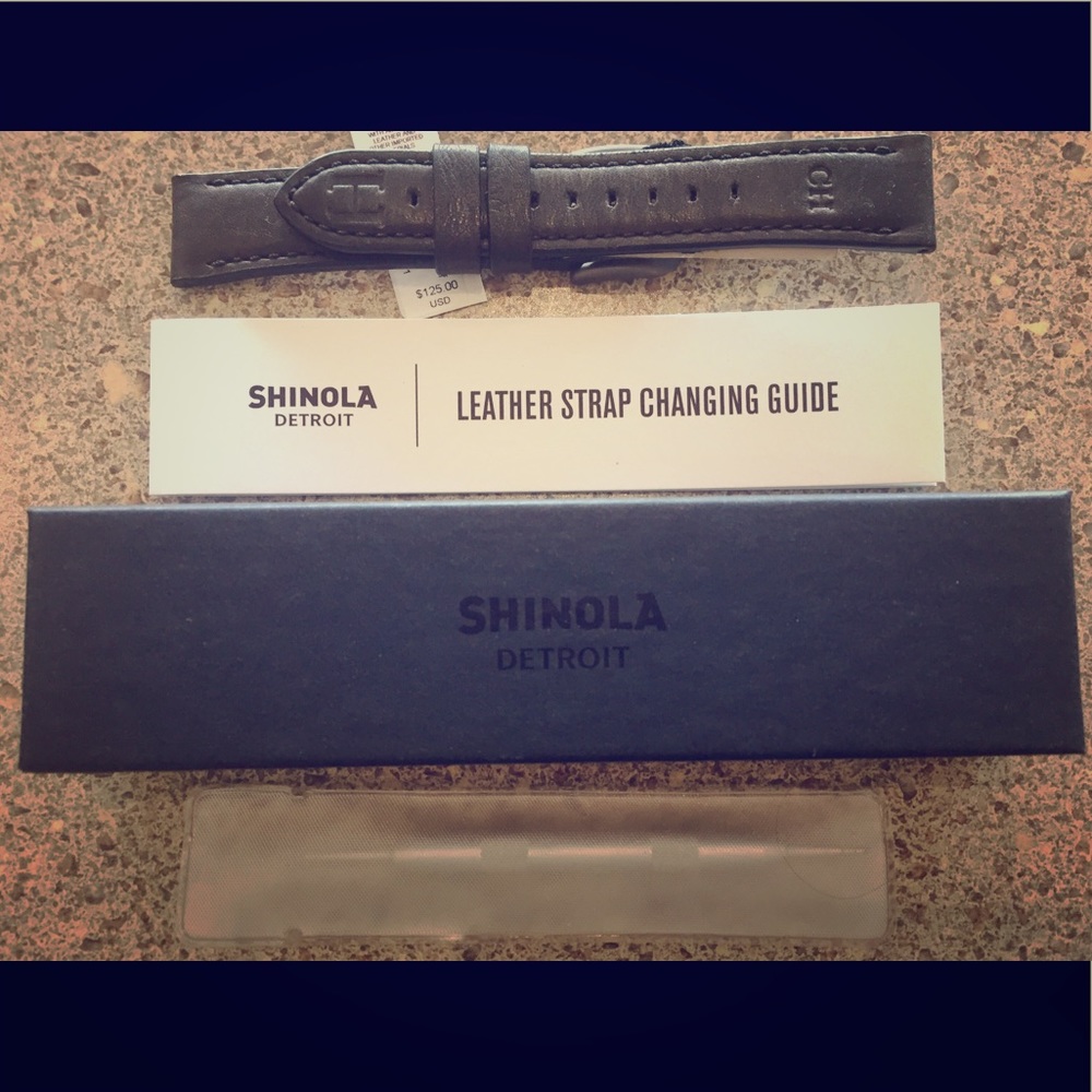 NIB Shinola watch band